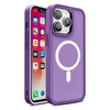 Magnetyczne etui z MagSafe Color Matte Case do iPhone 15 Plus - fioletowe