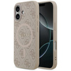 Etui Guess 4G Ring Classic Logo MagSafe do iPhone 17 różowy