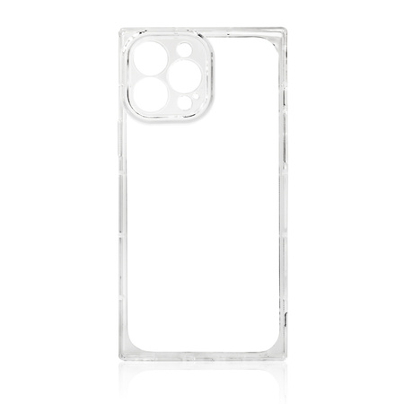 Square Clear Case etui do iPhone 13 Pro Max żelowy pokrowiec przezroczysty