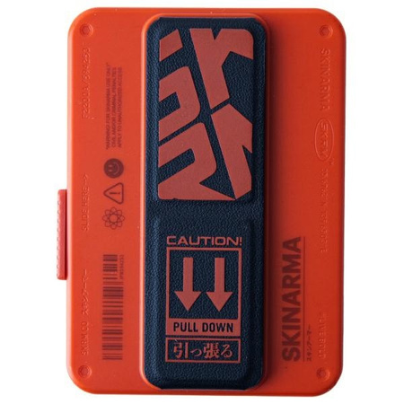 Portfel Skinarma Mirage Spunk Wallet Magnetic Grip Stand pomarańczowy