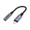 FONENG adapter BM30 Lightning - JACK 3.5MM 0.14M Czarny