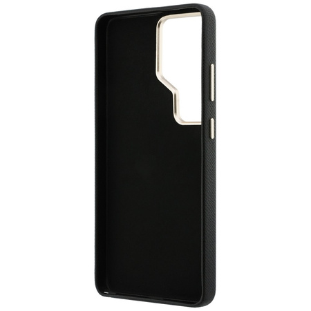 Etui Guess Grained Big 4G Metal Logo do  Samsung Galaxy S26 Ultra czarny