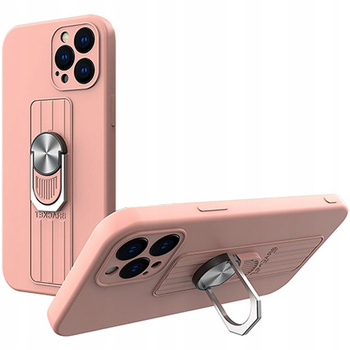HURTEL ETUI RING CASE ZUCHWYTEM DO IPHONE 11 PRO MAX SILIKONOWE Z PODSTAWKĄ