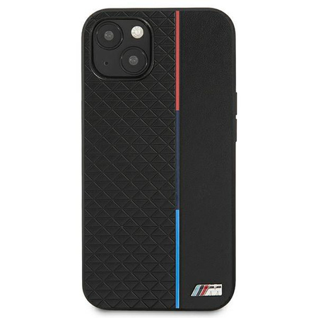 Etui BMW M Collection Triangles BMHCP13MTRTBK na iPhone 13 - czarne