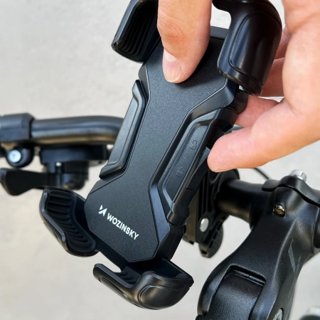 WOZINSKY UCHWYT TELEFONU DO ROWERU MOTOCYKLA HULAJNOGI NA KIEROWNICĘ WBHBK6