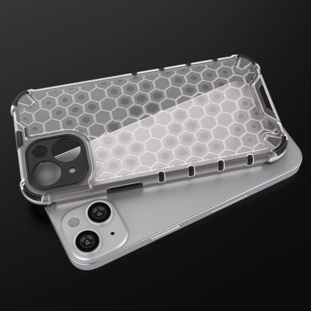 HURTEL ETUI POKROWIEC HONEYCOMB DO IPHONE 14 PLUS PANCERNY HYBRYDOWY