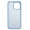 Silikonowe etui Nillkin CamShield Silky Silicone Case do iPhone 15 Pro Max z osłoną na aparat - niebieskie