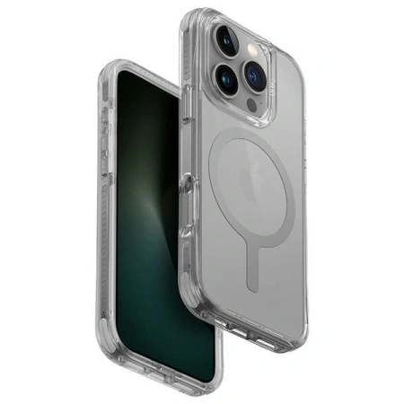 UNIQ ETUI COMBAT DO IPHONE 16 PRO MAGCLICK CHARGING SZARY OCHRONA ZATRZASK