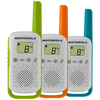 Zestaw Walkie Talkie Motorola T42 3szt wielokolorowe