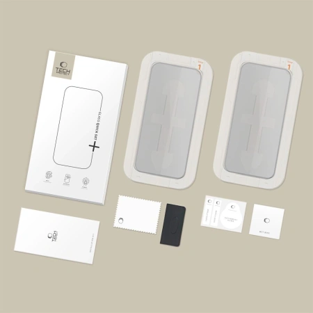 TECH-PROTECT SZKŁO PRYWATYZUJĄCE QUICK SET SPY+ DO IPHONE 16 PRO MAX