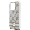 DKNY ETUI HARDCASE DO IPHONE 15 PRO DO MAGSAFE IML CHECKERED MONO PATTERN