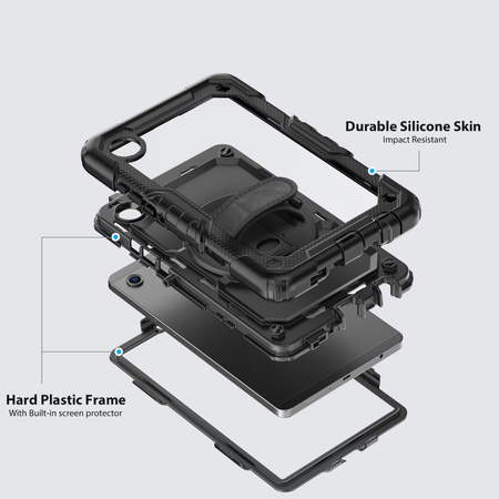TECH-PROTECT SOLID GALAXY TAB A9 / A11 8.7 X110 / X115 / X133 / X135 BLACK