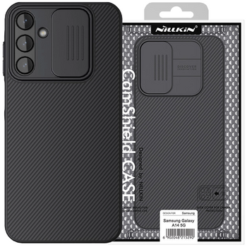 Etui z osłoną na aparat Nillkin CamShield Case do Samsung Galaxy A15 5G - czarny