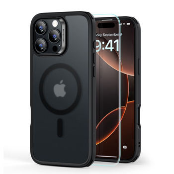 ESR ETUI HYBRYDOWE MAGNETYCZNE DO MAGSAFE IPHONE 16 PRO MAX Z OCHRONĄ SZKŁA