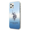 Etui U.S. Polo Assn. Gradient Collection na iPhone 12 / iPhone 12 Pro - niebieskie