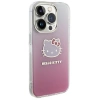 Etui Hello Kitty IML Gradient Electrop Kitty Head na iPhone 14 Pro Max - różowe