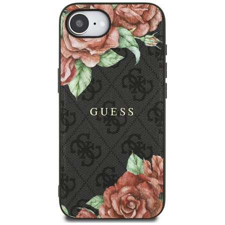 GUESS ETUI 4G FLOWERS DO MAGSAFE DO IPHONE 16E OCHRONA Z FUNKCJĄ
