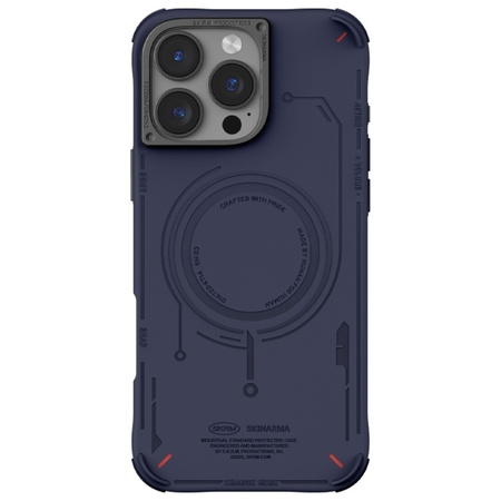 Skinarma etui Mecha iPhone 16 Pro Max 6.9 Magnetic Charging granatowy/navy