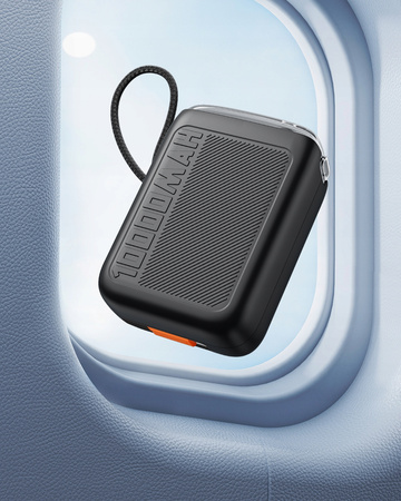 INNOSTYLE MINI POWERBANK 10000MAH 2X USB-C TYP C 33W ROZWIJANY KABEL USB-C