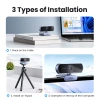 UGREEN KAMERA INTERNETOWA USB HD DO KOMPUTERA Z WYSOKĄ ROZDZIELCZOŚCIĄ 720P