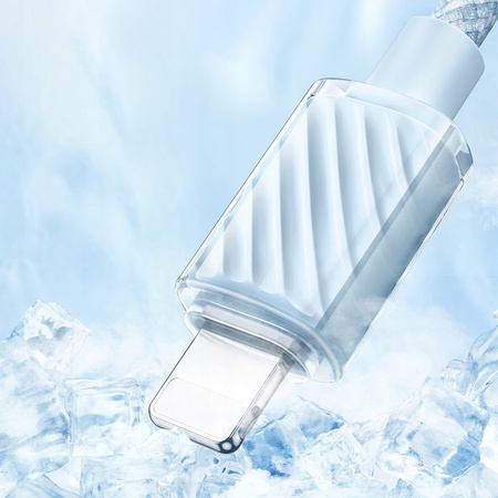 MCDODO ŁADOWARKA KABEL USB LIGHTNING DO IPHONE 11 12 13 14 PRO 1M NIEBIESKI