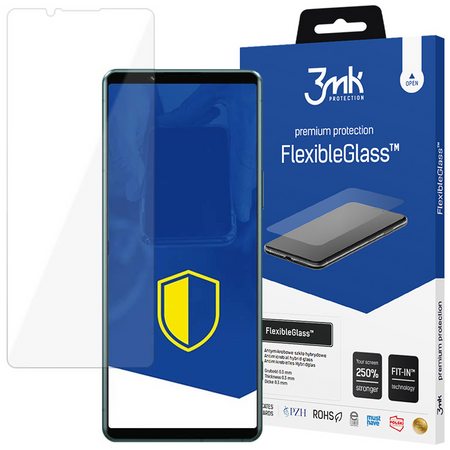 3MK SZKŁO FLEXIBLEGLASS DO SONY XPERIA 5 IV OLEOFOBICZNE ODPORNOŚĆ