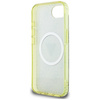 GUESS ETUI CASE IML METAL GLITTER DO IPHONE 16E DO MAGSAFE CIRCLE TRIANGLE