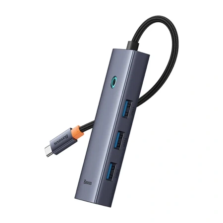 Hub BASEUS UltraJoy 5-portowy (szary)
