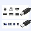 WOZINSKY KABEL PRZEWÓD USB-B USB-A DO DRUKARKI SKANERA 480MB/S 1M CZARNY