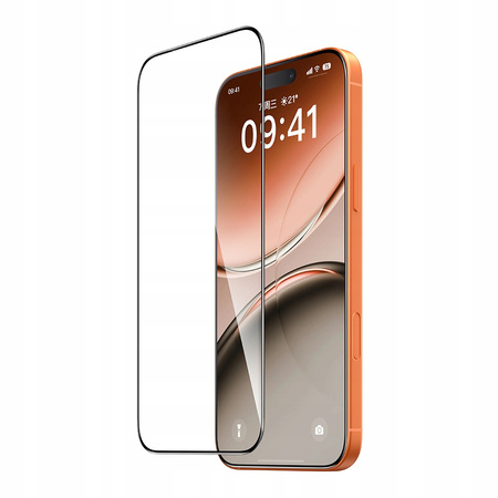 MCDODO SZKŁO HARTOWANE AUTOFIT MOCNA SZYBKA DO ETUI DO APPLE IPHONE 17