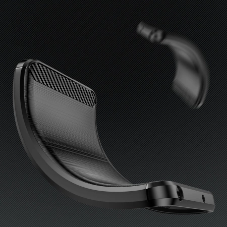 HURTEL ETUI SILIKONOWE CARBON CASE DO IPHONE 16 PRO OCHRONNE ANTYPOŚLIZGOWE