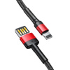 BASEUS KABEL DO LIGHTNING 1M 2,4A DO IPHONE X XS XR 11 12 13 14 DWUSTRONNY