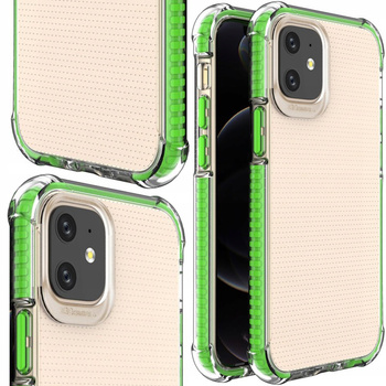 HURTEL SPRING ARMOR ELASTYCZNE ETUI DO IPHONE 12 MINI Z PANCERNYM POKROWCEM