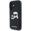 KARL LAGERFELD ETUI HC 3D RUBBER DOUBLE HEADS DO IPHONE 16 OCHRONNE