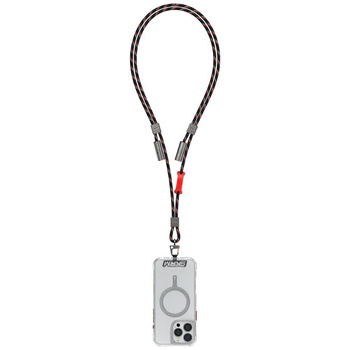 Uniwersalna smycz do telefonu kabel 2w1  Skinarma Dyno Ve USB-C/USB-C czarny