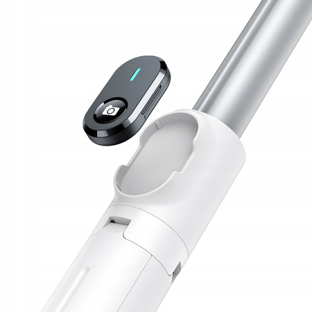 Double Shot kijek, selfie stick, tripod, bluetooth, statyw, bia³y, McDodo