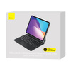 Baseus Brilliance etui magnetyczne klawiatura bezprzewodowa z podświetlanymi klawiszami oraz wyświetlaczem iPad Pro 11" (2018/2020/2021) / iPad Air 4 10.9" / iPad Air 5 10.9" szary