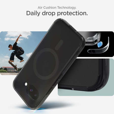 SPIGEN ULTRA HYBRID CASE DO GOOGLE PIXEL 9A DO MAGSAFE PRZEJŚCIÓWKA