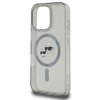 Karl Lagerfeld KLHMP16LHLSKCK iPhone16 Pro 6.3" czarny/black hardcase IML Metal Karl&Choupette Head MagSafe