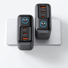 MCDODO SZYBKA ŁADOWARKA SIECIOWA ZASILACZ KOSTKA 3X USB-C USB-A GAN 100W