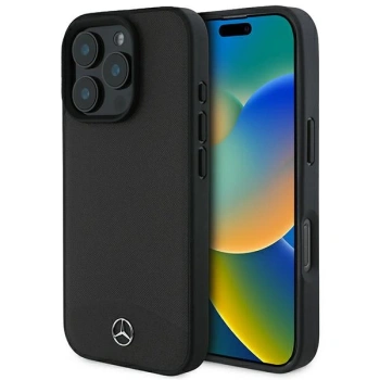MERCEDES CASE DO IPHONE 16 PRO MAX 6.9 TEXTURED AND PLAIN LEATHER