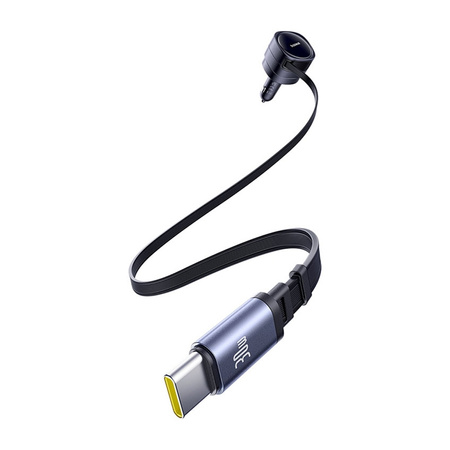 BASEUS ŁADOWARKA SAMOCHODOWA 60W Z KABLEM USB-C DO TELEFONÓW