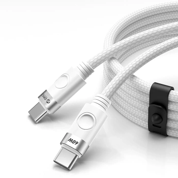 ORICO KABEL USB-C DO USB-C 60W 3A DO LAPTOPÓW TELEFONÓW 1M SZYBKA ŁADOWARKA