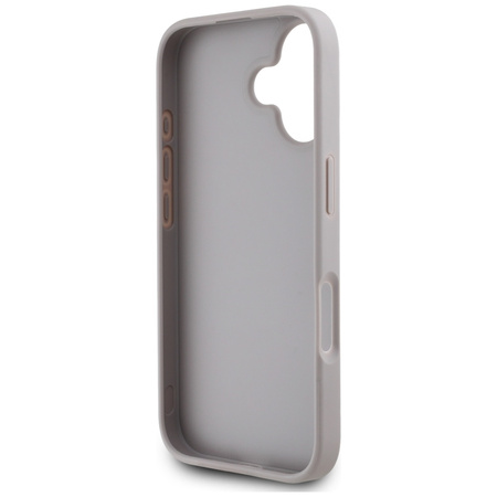 GUESS CASE DO IPHONE 16 GRINDED ROSES Z LOGO 4G OCHRONA PRZED USZKODZENIAMI
