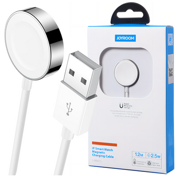 Indukcyjna ładowarka do Apple Watch z kablem USB 1,2 m Joyroom S-IW001S biała