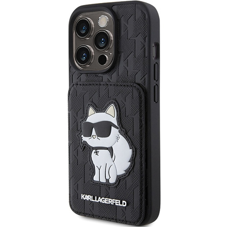 KARL LAGERFELD ETUI KLHCP15XSAKCNSCK DO IPHONE 15 PRO MAX 6.7 Z KIESZENIAMI