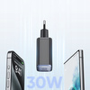 MCDODO SZYBKA ŁADOWARKA SIECIOWA DO IPHONE 2XUSB-C 1XUSB PD 30W MIERNIK LED