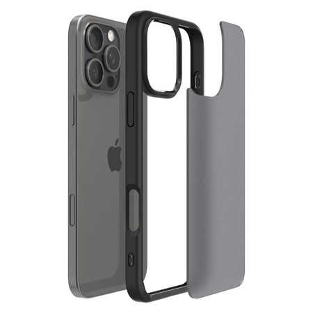 SPIGEN CASE ULTRA HYBRID DO IPHONE 16 PRO ZBUDOWANE Z TRWAŁYCH MATERIAŁÓW