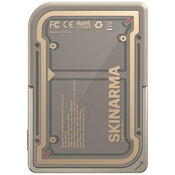 Powerbank Skinarma Nexus Mecha Magnetic  Kick-Stand 5000mAh 20W PD USB-C MagSafe złoty