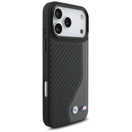 BMW ETUI CASE POKROWIEC DO MAGSAFE IPHONE 17 PRO MAX M CARBON LOGO